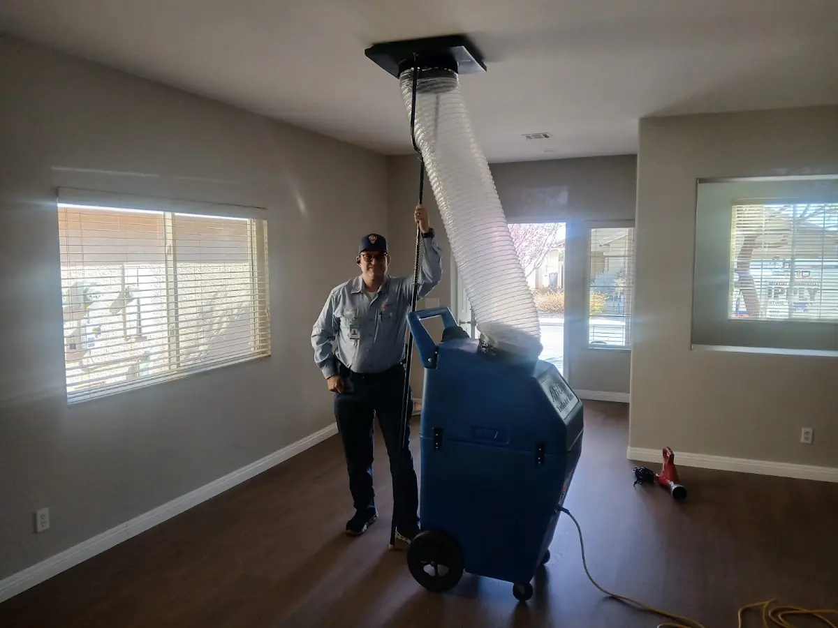Professional Dryer Vent Cleaning work inside a Monfort Heights home